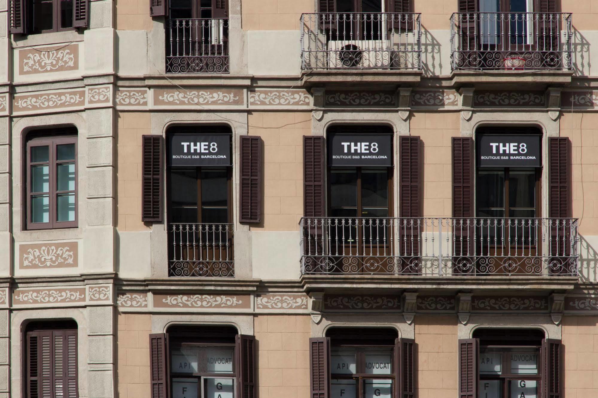 The 8 Boutique B&B Barcelona Exterior foto